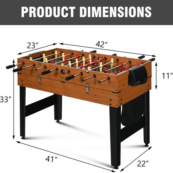 Kulamoon 7 Games 42" Multi Game Table & Reviews Wayfair
